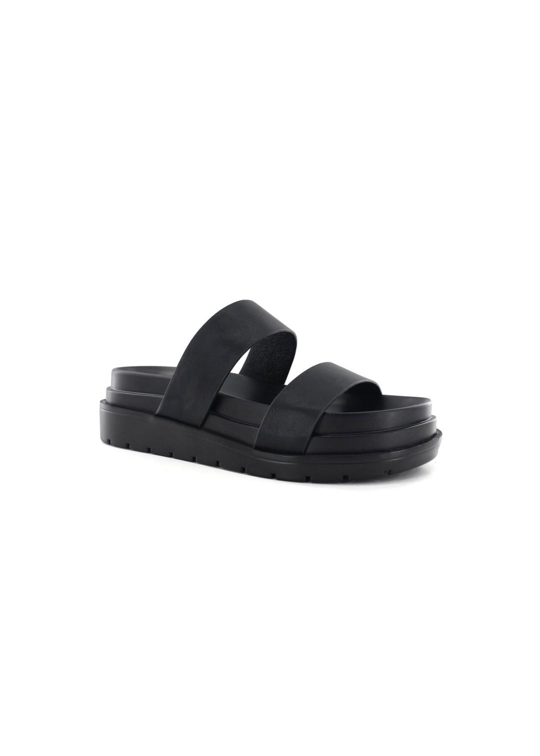 Perfectly Platform Sandals - BLACK